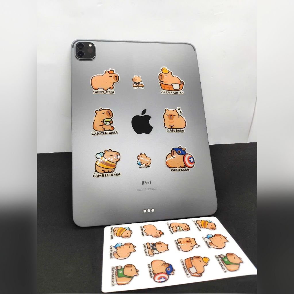 Sticker 3D Capybara Cute A6 - Dán Trang trí Bảo vệ Điện Thoại, Laptop...NF2