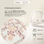 Bộ chăn ga gối 4 món Lụa Tencel Modal Khuê Home Concept mề mại thoáng mát đủ các size giường cho gia đình — ảnh 5