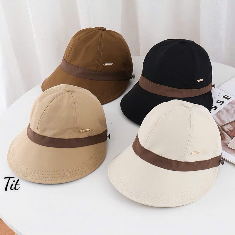 Mũ chống nắng kín chóp có nút cài khẩu trang có khuy chỉnh to, nhỏ(Tuyển Sỉ)
