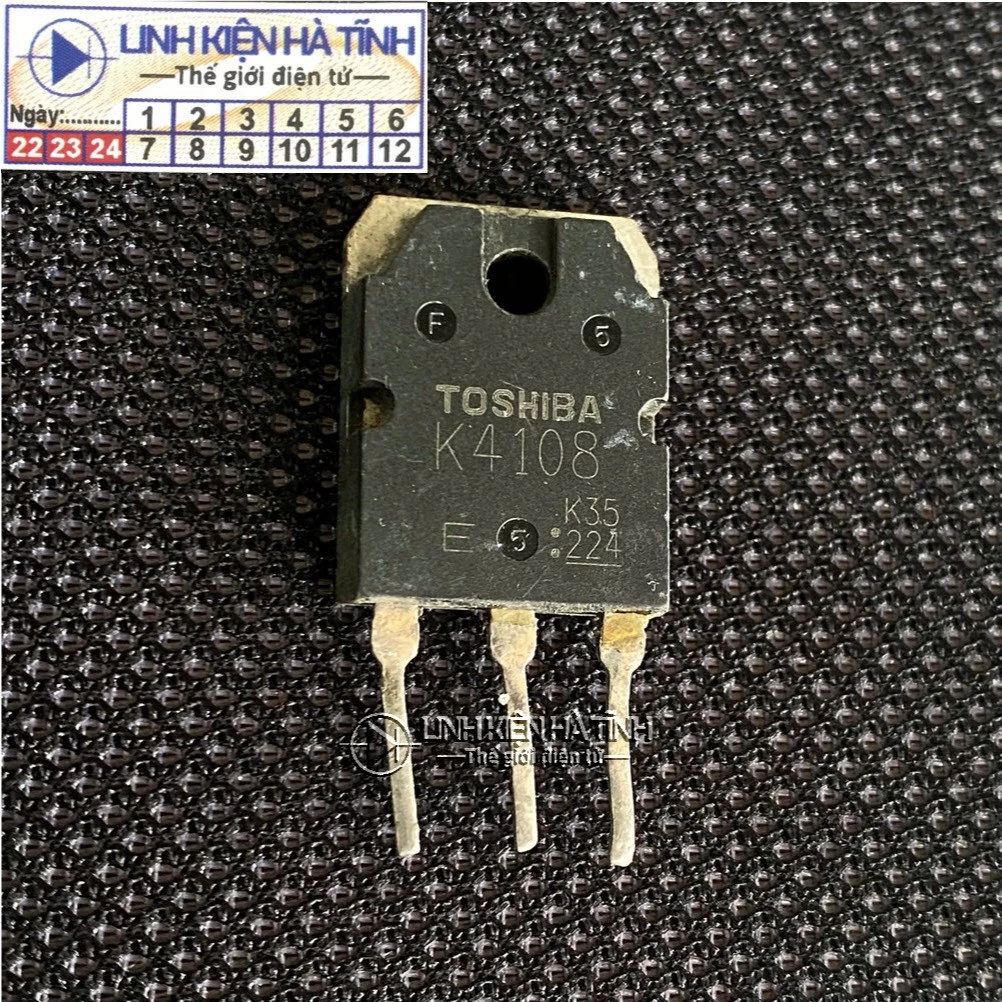 Túi 2 con MOSFET K4108 2SK4108 CHÍNH HÃNG THÁO MÁY - AB23