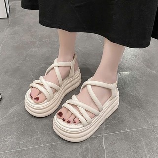 Sandal nữ tăng chiều cao quai hậu nữ đi học đi chơi bền đẹp mã 02