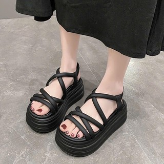 Sandal nữ tăng chiều cao quai hậu nữ đi học đi chơi bền đẹp mã 02