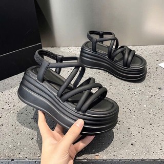 Sandal nữ tăng chiều cao quai hậu nữ đi học đi chơi bền đẹp mã 02