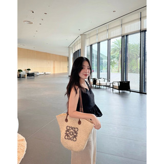 Anne top - áo linen cộc tay phối bèo Ma Vie