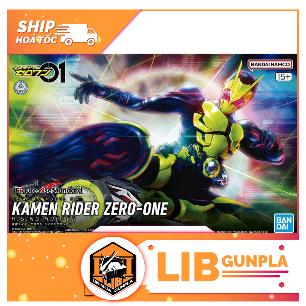 Đồ chơi mô hình lắp ráp Bandai Figure-rise Standard KAMEN RIDER ZERO ...