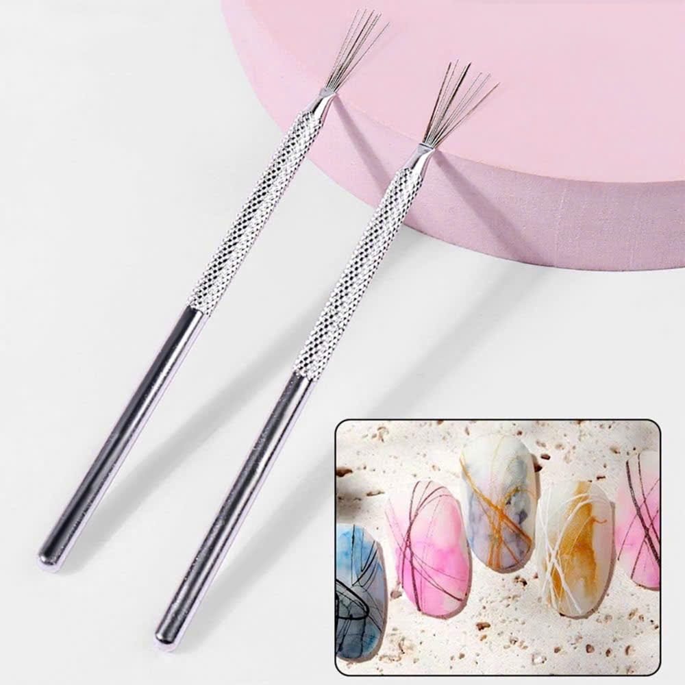 [SẢN PHẨM MỚI] Bút vẽ 7 đầu kim đa chức năng làm nail vẽ lưới - nhện - nét mảnh - chấm bi (lẻ 1 cây)