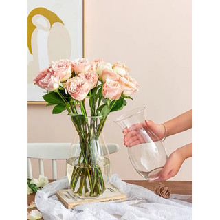 (Giá dùng thử) Bình hoa thuỷ tinh hình cá decor cao cấp