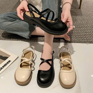 Giày sục nữ đế thấp , dép quai hậu nữ chất da mền đẹp Linhl Shop mã 23