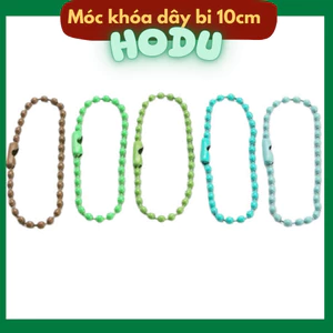 Set 15 dây Móc khóa dây bi 10cm nhiều màu handmade