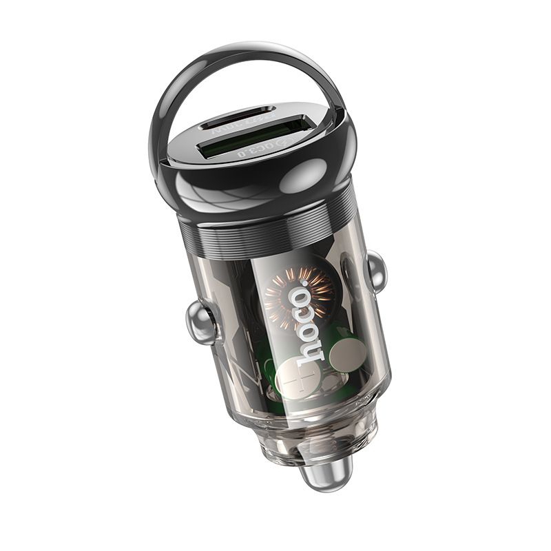 Tẩu sạc nhanh ô tô hoco  Z53A PD30W + USB 18W