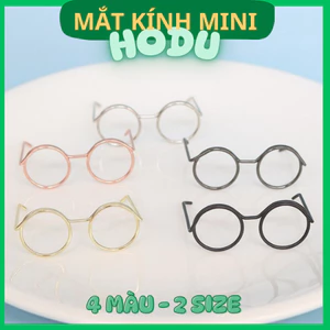 Mắt kính mini cho thú bông, thú len tốt nghiệp - Phụ Kiện len milk handmade