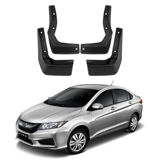 Chắn Bùn Honda City Chất Liệu Nhựa Dẻo Tặng Kèm Ốc Vít