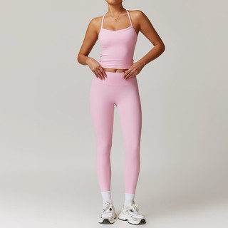 Set Đồ Tập Gym Yoga Nữ Tôn Dáng - Vải Poly Cao Cấp Co Giãn 4 Chiều, Thoáng Khí (Mã 519)
