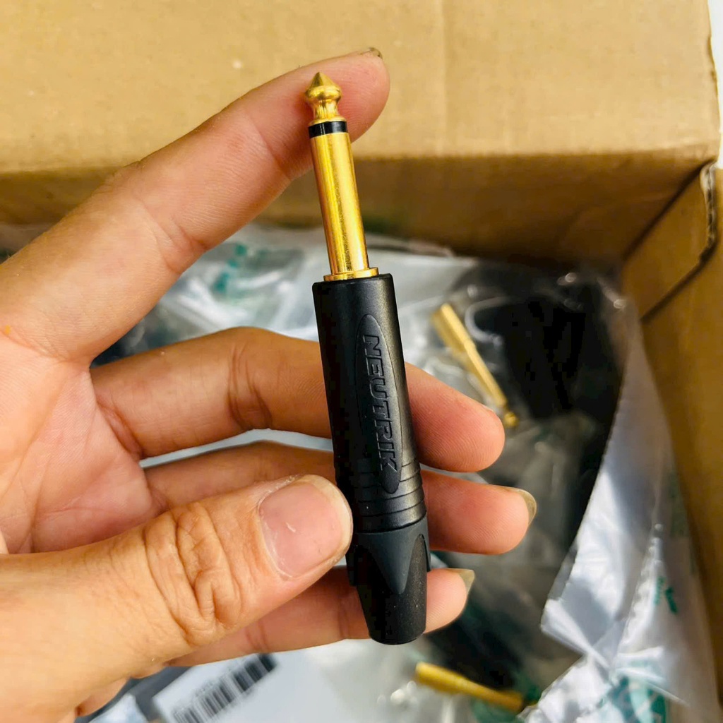 Neutrik NP2X 2-Pole 1/4'' Jack Plug, Nickel Shell - Foto 2