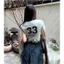 Áo Babytee .Áo Thun Nữ Cổ Tròn In Số 33 Cộc Tay Hoạ Tiết Kẻ Sọc Mùa Hè Phong Cách Trẻ Trung Cá Tính
