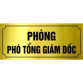 [GIAO NHANH TRONG NGÀY] Bảng - Biển phòng ban, Giám đốc, Hành chính, kế toán, nhân sự cao cấp kt 15*30cm
