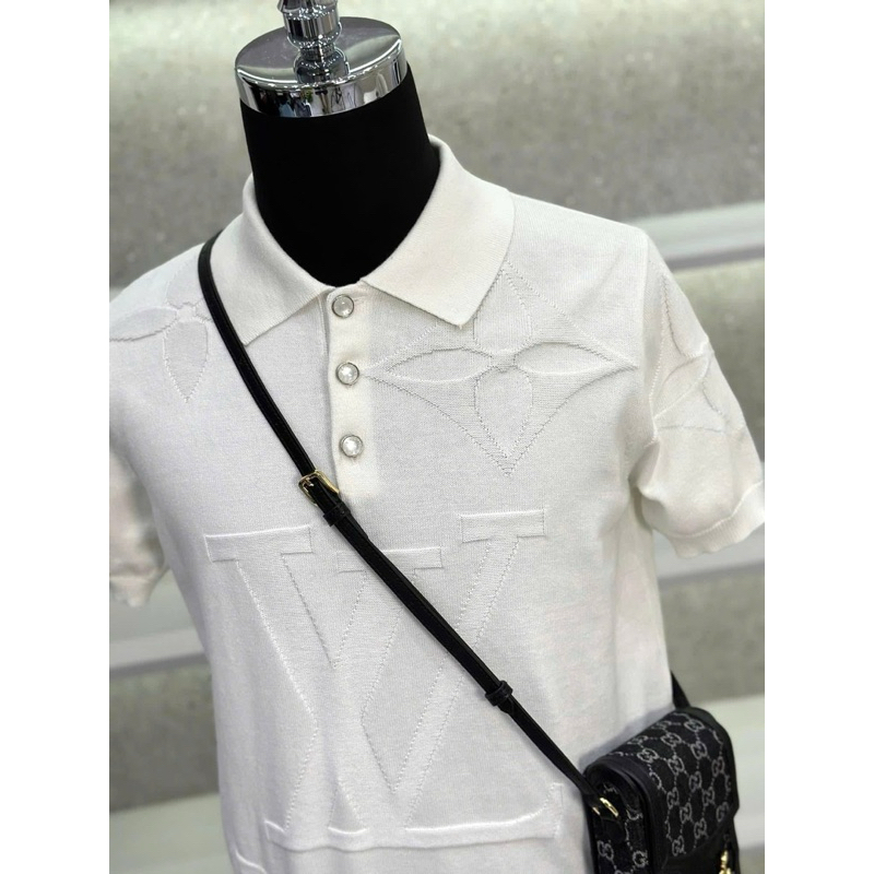 ⚡️[Hight Quality] Áo Cộc Tay Cồ Bẻ 1-\/  Logo Embroidered Ready To Wear - Điểm Nhấn Logo Dập Nổi Sang Chảnh Nam Nữ Qccc