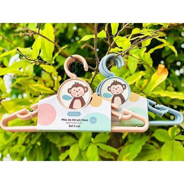 Móc áo trẻ em Inochi mã 181,185,188 và 178 nhỏ gọn, xinh xắn, dùng cho cả bé sơ sinh