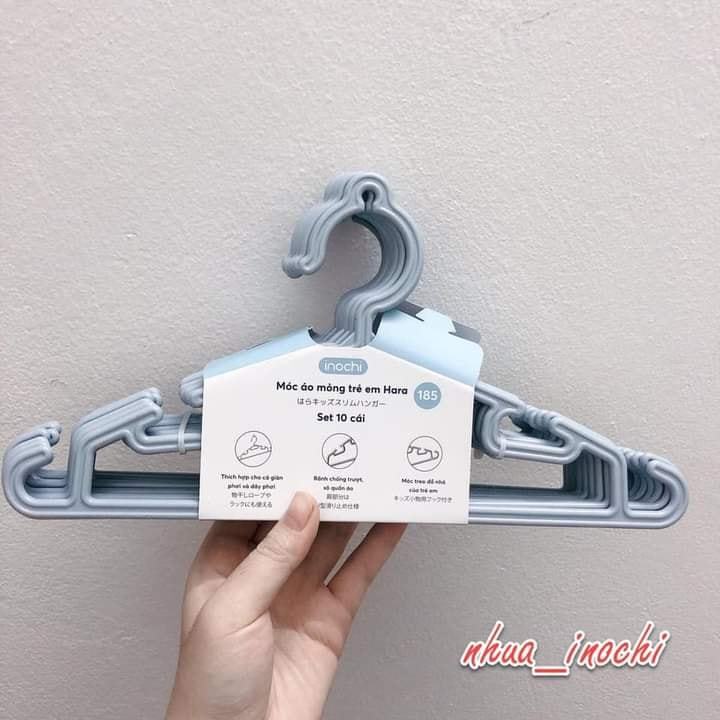 Móc áo trẻ em Inochi mã 181,185,188 và 178 nhỏ gọn, xinh xắn, dùng cho cả bé sơ sinh