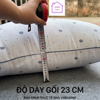 ruột gối vương miện, ruột gối hilton chính hãng cao cấp 45*65cm và 50*70cm