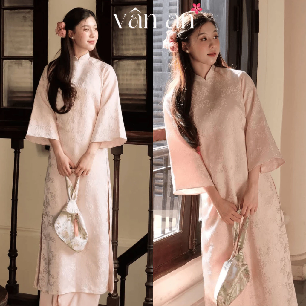 Áo Dài CHÂU SA - Dáng Suông