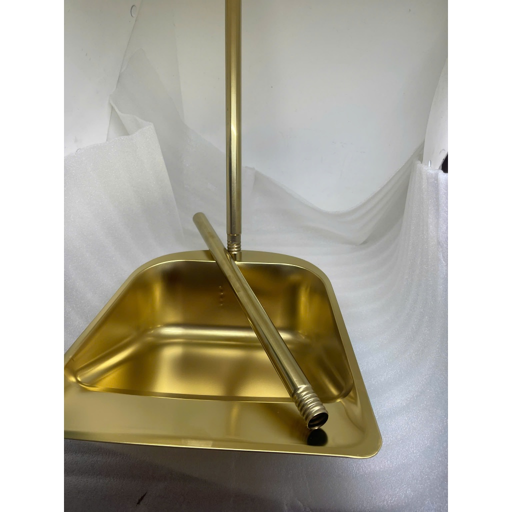 Xúc rác inox 304 mạ titan cao cấp, ki hốt rác sang trọng kiểu dáng hiện ...