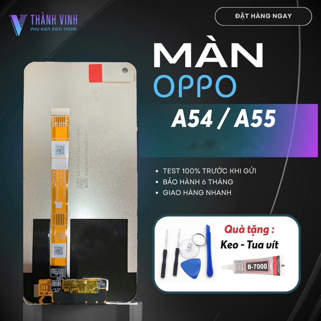 Màn Hình Oppo A54 / A55 – Chất Lượng Cao, Tặng Kèm Keo Dán Chuyên Dụng & Bộ Sửa Chữa