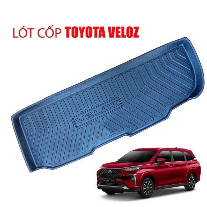 Lót cốp xe Toyota Veloz 2022-2025 nhựa dẻo TPE hàng cao cấp