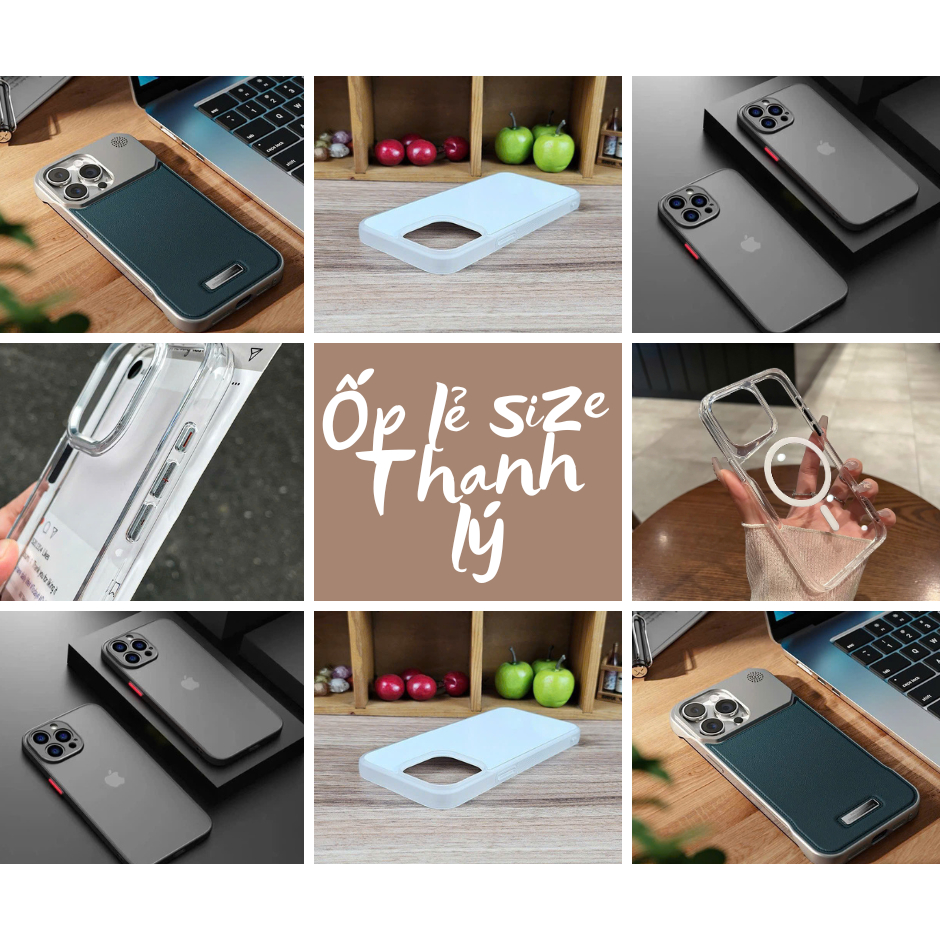 Ốp iphone thanh lý lẻ size
