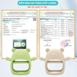 Gặm Nướu Silicone Coniu Cao Cấp Cho Bé Siêu Mềm Giúp Giảm Ngứa Nướu (Có hộp bảo quản)