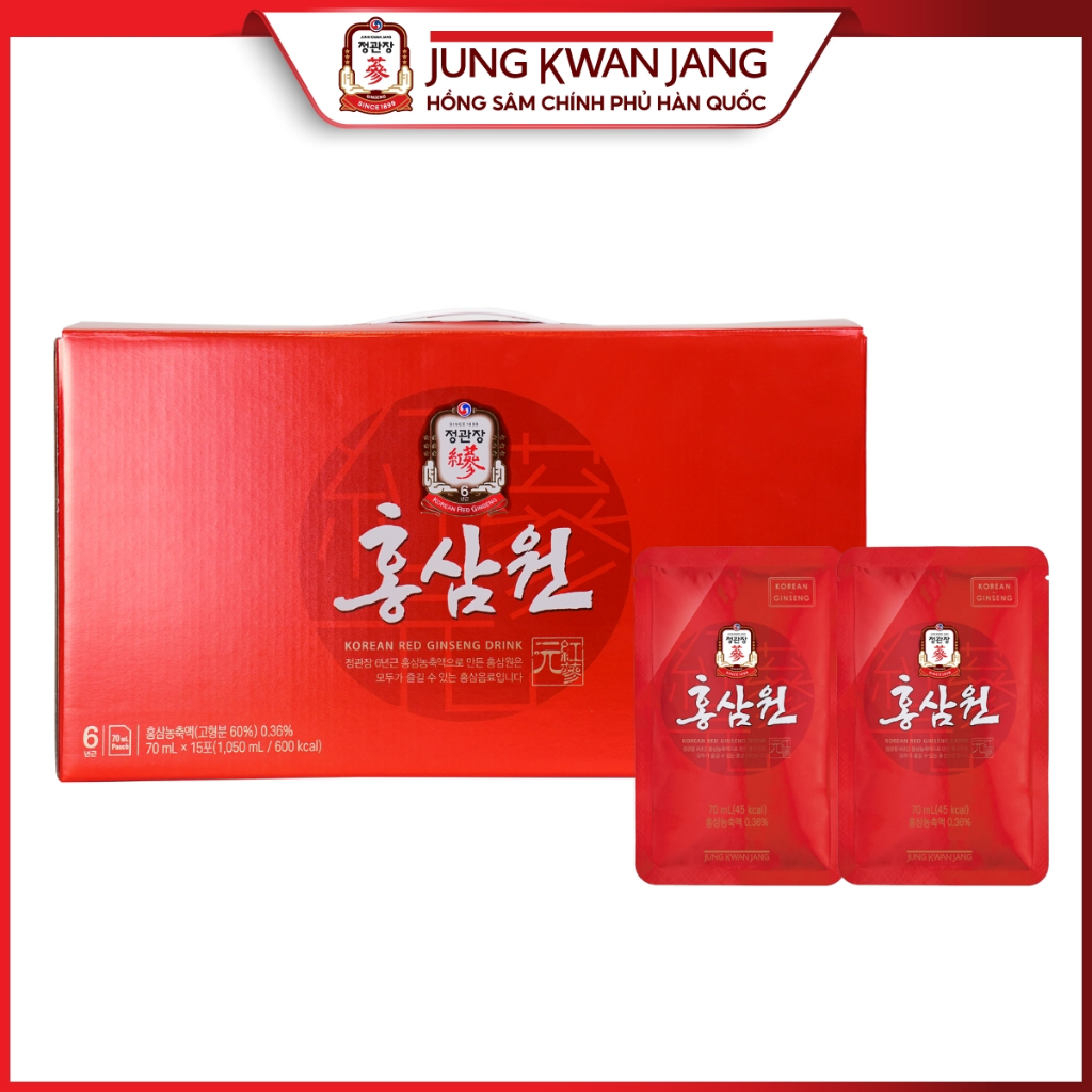 Ảnh Nước Hồng Sâm Won KGC Jung Kwan Jang (15 gói, 30 gói) 2