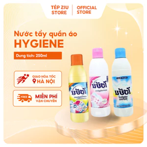 Nước Tẩy Quần Áo Trắng Hygiene - Tẩy Quần Áo màu HYGIENE Thái Lan chai 250ml