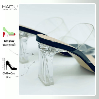 Dép Cao Gót 9P Quai Mika Trong HADU GD59 Hàng Cao Cấp Êm Mềm Sườn 4 Lớp Vững Chắc BH 12 Tháng