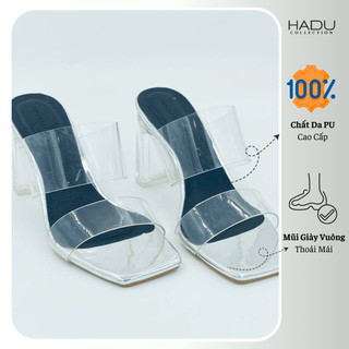 Dép Cao Gót 9P Quai Mika Trong HADU GD59 Hàng Cao Cấp Êm Mềm Sườn 4 Lớp Vững Chắc BH 12 Tháng