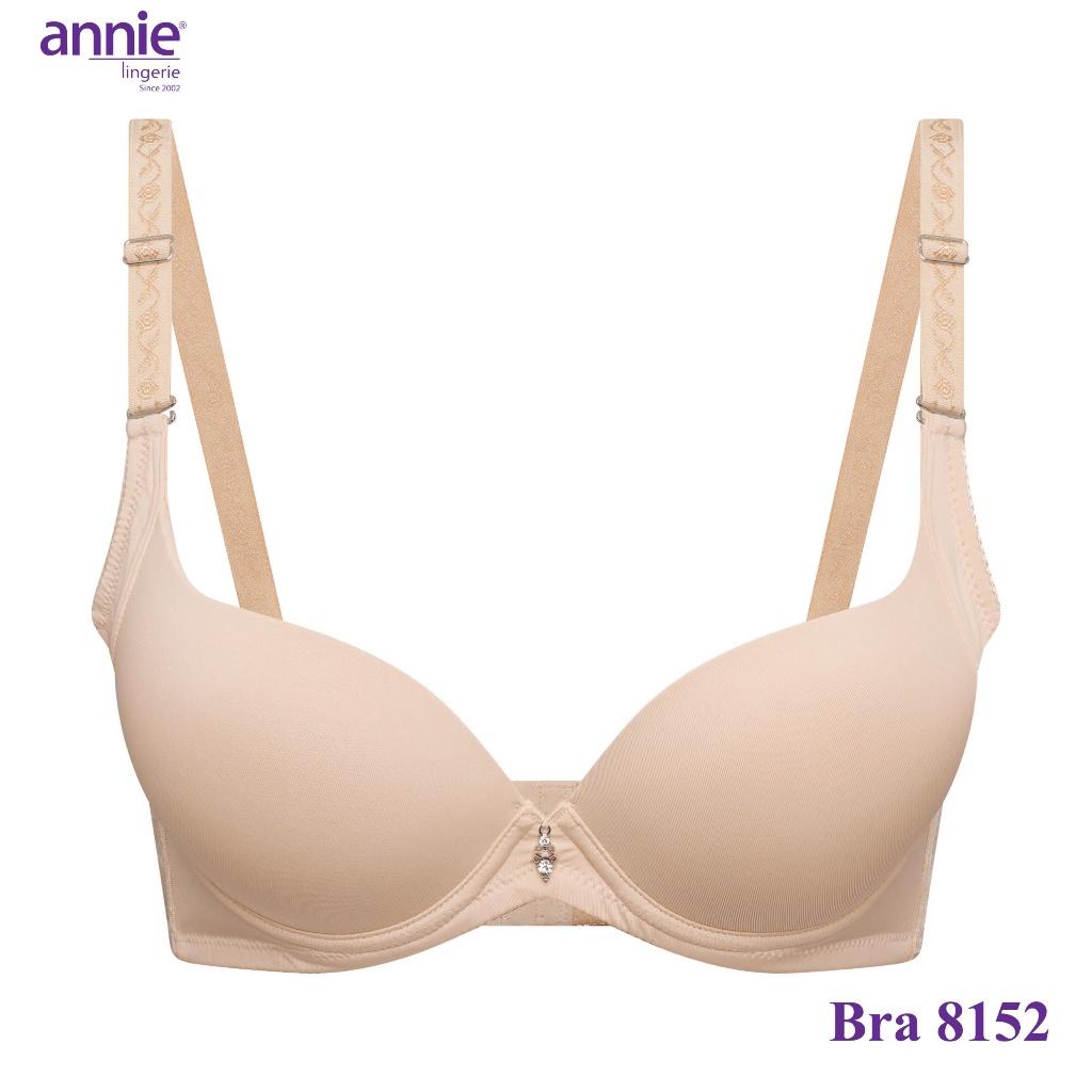 Áo ngực annie cao cấp Bra8152 bản lưng to, có gọng, che ngấn lưng,chống xệ nâng đẩy bầu ngực