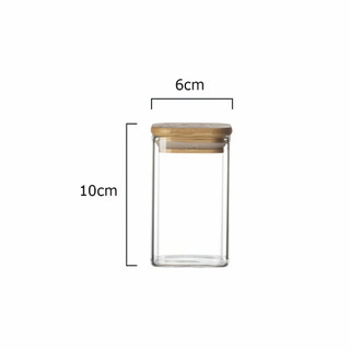 Hộp Thủy Tinh Đựng Thực Phẩm, Hộp Đựng Ngũ Cốc 600/800/1000/1500 ML SUNNY DAY