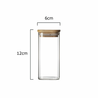 Hộp Thủy Tinh Đựng Thực Phẩm, Hộp Đựng Ngũ Cốc 600/800/1000/1500 ML SUNNY DAY