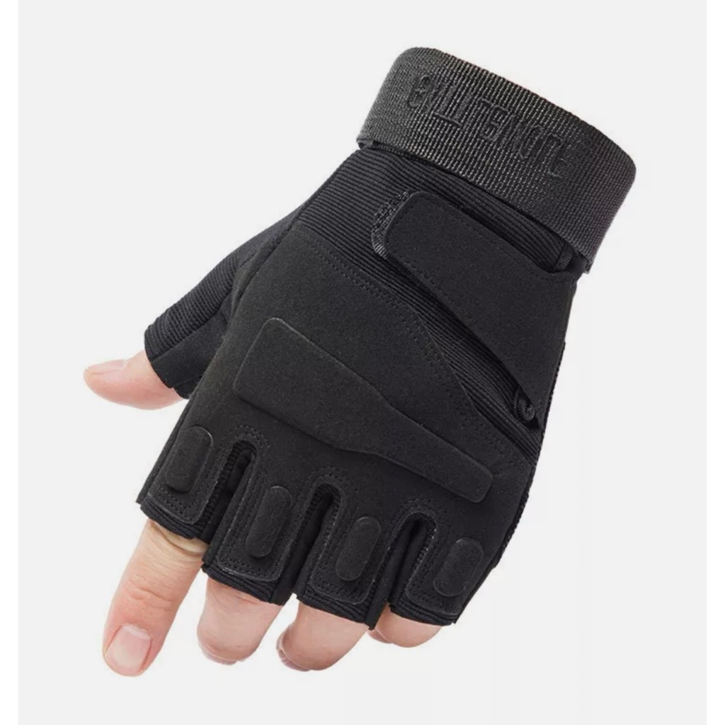 Găng Tay Chiến Thuật Nửa Ngón_Combat Airsoft Half Finger