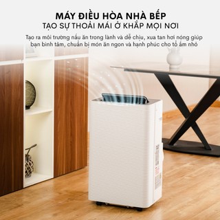 Điều hòa di động Fujihome PAC14 – 14000BTU, 4in1 có kết nối WiFi, làm lạnh nhanh - Bảo Hành 24 tháng