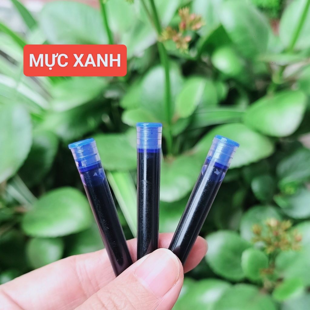 Mực Ông Không Xóa, 1 ống viết 3-5 ngày, Dành Cho Bút Máy Tiểu Học Từ Lớp 1- 5 Mực rõ nét bền màu
