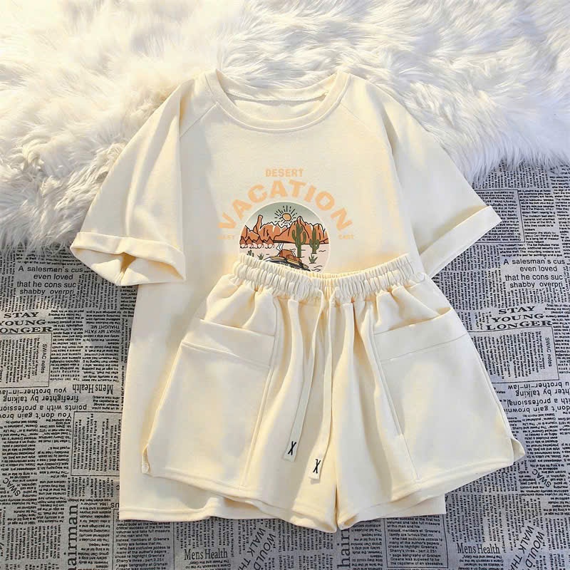 Set vacation cho bé gái size đại BEESHOP H25056