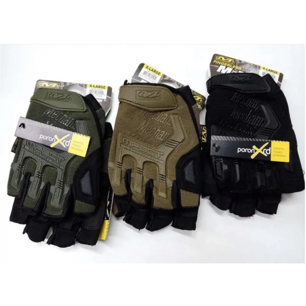 Găng Tay Chiến Thuật Mechanix Nửa Ngón_Tactical half-fingered gloves