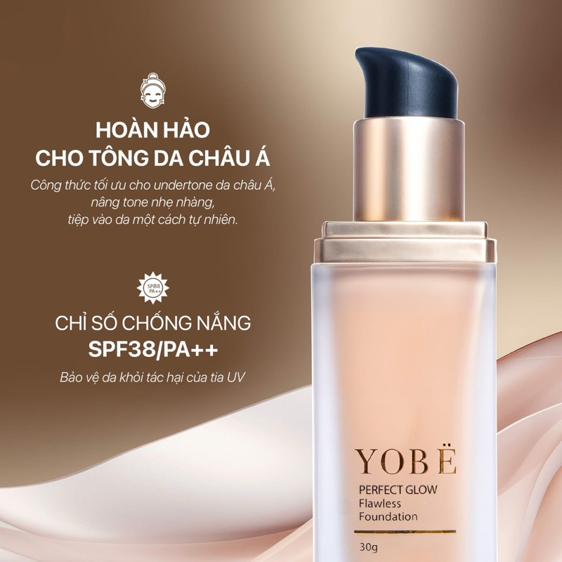 Kem Nền Yobe - Perfect Glow Flawless Foundation [ Chính Hãng ]