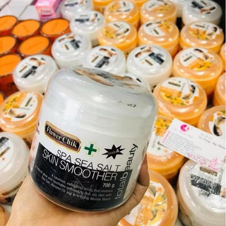 Muối tắm nghệ + sữa, cafe Thái Lan