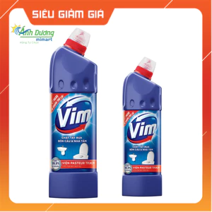 Nước Tẩy Bồn Cầu, Nhà Tắm Vim Diệt Khuẩn Chai 880ml | 500ml