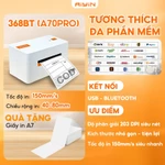 Máy In Nhiệt AYIN Khổ A6,A7 In Đơn Hàng Từ Điện Thoại, Máy Tính, In Đơn Sàn TMĐT, Mã Vận Đơn, In Tem-BH 15 Tháng — ảnh 4