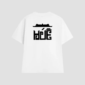 Áo thun unisex in SHAPE OF VIETNAM HÌNH HUẾ áo phông cổ tròn chất Cotton mềm mịn co dãn thoáng mát TA088