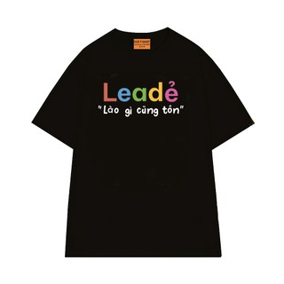 Áo Thun Unisex NGỐ TEE Leader - Lào Gì Cũng Tôn, Áo Vớ Vẩn Chất Vải Cotton 75 Thoáng Mát Mềm Mịn