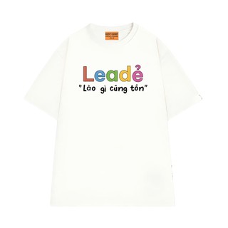 Áo Thun Unisex NGỐ TEE Leader - Lào Gì Cũng Tôn, Áo Vớ Vẩn Chất Vải Cotton 75 Thoáng Mát Mềm Mịn
