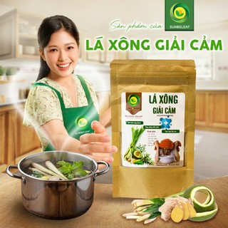 Lá Xông Giải Cảm Sunbeleaf - Thảo Dược Xông Hơi, Giải Cảm,Tắm Hoặc Xông Đều Được